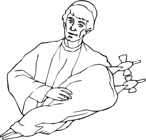 Bible Old Testament  Coloring Page